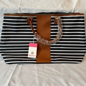 NWT Black & White Carry On Bag